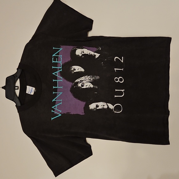 Van Halen Other - Van Halen OU812 concert tee shirt XL Short Sleeve Van Hagar EDDIE!🤘